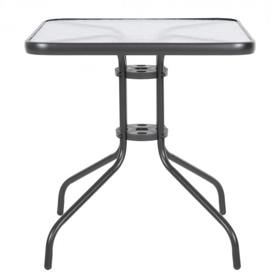 ΤΡΑΠΕΖΙ ΕΞΩΤ.ΧΩΡΟΥ FIGO HM5036.01 ΜΕΤΑΛΛΟ ΓΚΡΙ- ΓΥΑΛΙΝΗ ΕΠΙΦΑΝΕΙΑ 70Χ70Χ72Υεκ