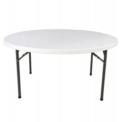 ΤΡΑΠΕΖΙ CATERING-ΣΥΝΕΔΡΙΟΥ HM5043 Φ152Χ74εκ ΠΤΥΣΣΟΜΕΝΟ ΣΤΡΟΓΓΥΛΟ