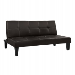 ΚΑΝΑΠΕΣ ΚΡΕΒΑΤΙ 3Θ HM3002.04 ΚΑΦΕ PU ΜΕ ΓΑΖΙΑ 186x90x82