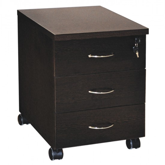 ΣΥΡΤΑΡΙΕΡΑ ΓΡΑΦΕΙΟΥ ΕΠΑΓΓΕΛΜΑΤΙΚΗ SIENNA HM2011.02 WENGE ΜΕ 3ΣΥΡΤΑΡΙΑ 38X48X53cm