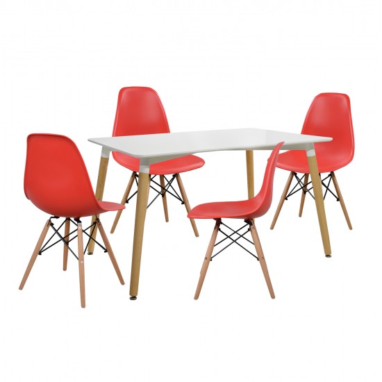ΣΕΤ ΤΡΑΠΕΖΑΡΙΑ 5Τ ΤΡΑΠΕΖΙ MINIMAL 120x80x73 cm-TWIST ΚΟΚΚΙΝ HM10080.04 ΣΕΤ ΤΡΑΠΕΖΑΡΙΑ 5Τ ΤΡΑΠΕΖΙ MINIMAL 120x80x73 cm-TWIST ΚΟΚΚΙΝ HM10080.04