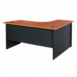 ΓΡΑΦΕΙΟ ΓΩΝΙΑ ΕΠΑΓΓΕΛΜΑΤΙΚΟ SIENNA 150Χ150Χ75εκ HM2019.03 ΚΕΡΑΣΙ