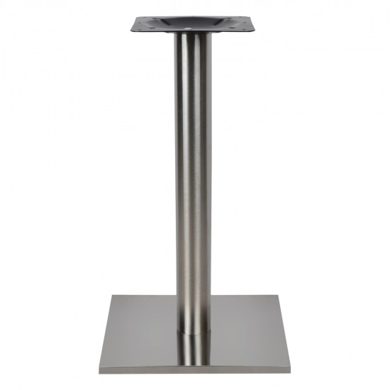 ΒΑΣΗ ΤΡΑΠΕΖΙΟΥ INOX HM421 ΜΕ ΡΕΓΟΥΛΑΤΟΡΟΥΣ 40x40x72Y εκ.