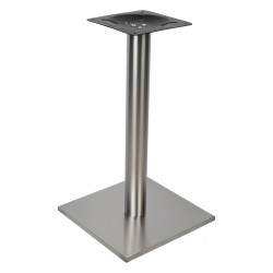 ΒΑΣΗ ΤΡΑΠΕΖΙΟΥ INOX HM421 ΜΕ ΡΕΓΟΥΛΑΤΟΡΟΥΣ 40x40x72Y εκ.