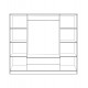 ΝΤΟΥΛΑΠΑ 4ΦΥΛΛΗ ΜΕ 2 ΣΥΡΤΑΡΙΑ AZALEA 200x55.5x180Υ εκ. HM353.01 ZEBRANO ΝΤΟΥΛΑΠΑ 4ΦΥΛΛΗ ΜΕ 2 ΣΥΡΤΑΡΙΑ AZALEA 200x55.5x180Υ εκ. HM353.01 ZEBRANO