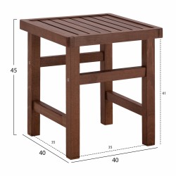 ΣΚΑΜΠΩ-ΤΡΑΠΕΖΑΚΙ ΚΑΡΥΔΙ ΕΜΠΟΤΙΣΜΟΥ KOLI 40Χ40X45Υεκ.  HM289.02