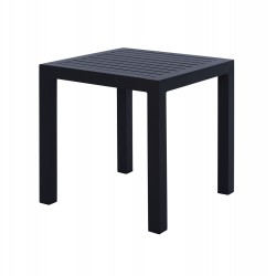 ΤΡΑΠΕΖΙ ΑΛΟΥΜΙΝΙΟΥ QIANA HM5402.02 ΓΚΡΙ 45x45x45,5 εκ.