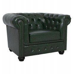 ΠΟΛΥΘΡΟΝΑ T.CHESTERFIELD POLINA HM3011.08 PU ΚΥΠΑΡΙΣΣΙ 106x87x70Y εκ.