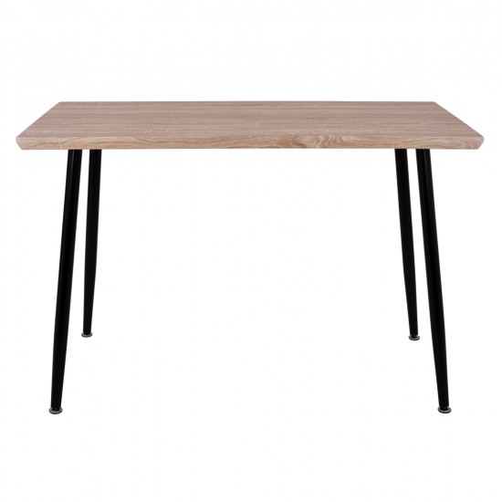 ΤΡΑΠΕΖΙ ΤΡΑΠΕΖΑΡΙΑΣ PALOMA HM8334.01, 120X70Χ76,5 SONΟMA, ΜΑΥΡΑ ΠΟΔΙΑ ΤΡΑΠΕΖΙ ΤΡΑΠΕΖΑΡΙΑΣ PALOMA HM8334.01, 120X70Χ76,5 SONΟMA, ΜΑΥΡΑ ΠΟΔΙΑ
