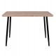 ΤΡΑΠΕΖΙ ΤΡΑΠΕΖΑΡΙΑΣ PALOMA HM8334.01, 120X70Χ76,5 SONΟMA, ΜΑΥΡΑ ΠΟΔΙΑ ΤΡΑΠΕΖΙ ΤΡΑΠΕΖΑΡΙΑΣ PALOMA HM8334.01, 120X70Χ76,5 SONΟMA, ΜΑΥΡΑ ΠΟΔΙΑ