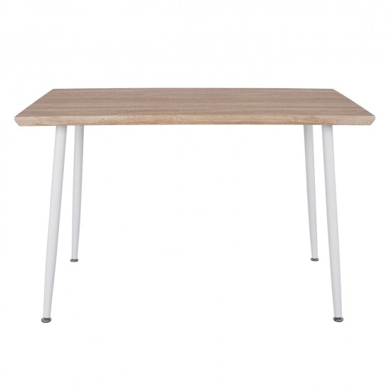 ΤΡΑΠΕΖΙ ΤΡΑΠΕΖΑΡΙΑΣ PALOMA HM8334.02, 120X70X76,5- SONOMA, ΛΕΥΚΑ ΠΟΔΙΑ ΤΡΑΠΕΖΙ ΤΡΑΠΕΖΑΡΙΑΣ PALOMA HM8334.02, 120X70X76,5- SONOMA, ΛΕΥΚΑ ΠΟΔΙΑ