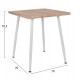 ΤΡΑΠΕΖΙ ΤΡΑΠΕΖΑΡΙΑΣ PALOMA HM8335.02, 70Χ70X76,5, SONOMA, ΛΕΥΚΑ ΠΟΔΙΑ ΤΡΑΠΕΖΙ ΤΡΑΠΕΖΑΡΙΑΣ PALOMA HM8335.02, 70Χ70X76,5, SONOMA, ΛΕΥΚΑ ΠΟΔΙΑ