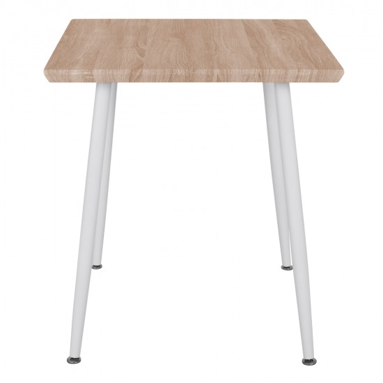 ΤΡΑΠΕΖΙ ΤΡΑΠΕΖΑΡΙΑΣ PALOMA HM8335.02, 70Χ70X76,5, SONOMA, ΛΕΥΚΑ ΠΟΔΙΑ ΤΡΑΠΕΖΙ ΤΡΑΠΕΖΑΡΙΑΣ PALOMA HM8335.02, 70Χ70X76,5, SONOMA, ΛΕΥΚΑ ΠΟΔΙΑ