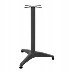 ΒΑΣΗ ΑΛΟΥΜΙΝΙΟΥ 3ΝΥΧΗ 54X54Χ68Υεκ. ΜΕ ΣΤΑΥΡΟ 29Χ29εκ. HM449 ΓΚΡΙ