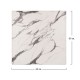 ΕΠΙΦΑΝΕΙΑ ΤΡΑΠΕΖΙΟΥ WERZALIT 60Χ60Χ3.5εκ. MARBLE WHITE-GREY 5657 HM5229.11