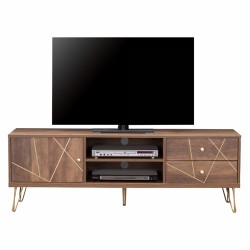 ΕΠΙΠΛΟ TV KAITLYN HM8652 ΚΑΡΥΔΙ ΜΕ ΧΡΥΣΟ 150x39,5x51,5Y εκ.