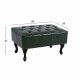 ΤΑΜΠΟΥΡΕ ΥΠΟΠΟΔΙΟ ΚΥΠΑΡΙΣΣΙ PU T.CHESTERFIELD EMMA 80x45x39Y εκ.HM226.08