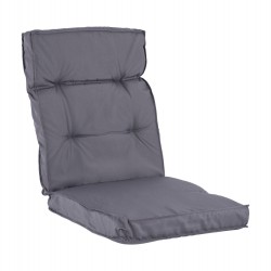 ΜΑΞΙΛΑΡΙ ΥΦΑΣΜΑΤΙΝΟ ΜΕ ΠΛΑΤΗ ΓΚΡΙ 96x46x7 εκ. HM5745.10