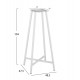 ΒΑΣΗ ΜΠΑΡ ΤΕΣΣΕΡΑ ΠΟΔΙΑ TS952 ΛΕΥΚΗ 48.5x47.5x104 cm. ΒΑΣΗ ΜΠΑΡ ΤΕΣΣΕΡΑ ΠΟΔΙΑ TS952 ΛΕΥΚΗ 48.5x47.5x104 cm.