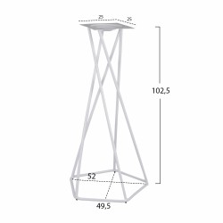 ΒΑΣΗ ΣΤΑΝΤ TS968 ΛΕΥΚΟ 52x49,5x102,5 εκ.