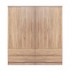 ΣΕΤ 2 ΤΜΧ ΝΤΟΥΛΑΠΑ 4ΦΥΛΛΗ ΜΕ 4 ΣΥΡΤΑΡΙΑ SONAMA 160X42X181 HM11349.02