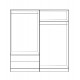 ΣΕΤ 2 ΤΜΧ ΝΤΟΥΛΑΠΑ 4ΦΥΛΛΗ SONAMA 160X42X181 HM11351.02 ΣΕΤ 2 ΤΜΧ ΝΤΟΥΛΑΠΑ 4ΦΥΛΛΗ SONAMA 160X42X181 HM11351.02