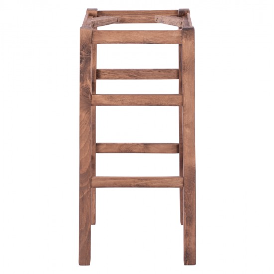 ΣΚΑΜΠΟ ΞΥΛΙΝΟ Χ.ΠΛΑΤΗ ΣΚΕΛΕΤΟΣ ΚΑΡΥΔΙ ΕΜΠΟΤΙΣΜΟΣ HM5583.01 35x35x75 εκ.