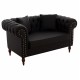 ΚΑΝΑΠΕΣ 2ΘΕΣΙΟΣ Τ. CHESTERFIELD CIELLE ΣΕ ΧΡΩΜΑ ΚΑΦΕ HM3184.03 152x85x80 εκ.