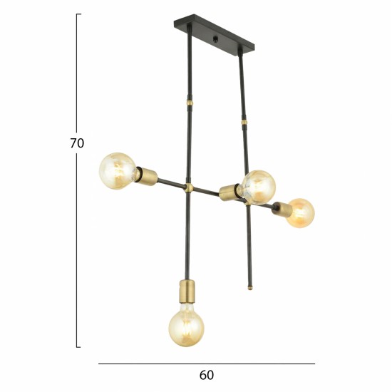 ΦΩΤΙΣΤΙΚΟ ΟΡΟΦΗΣ HM7412.01  60x70cm