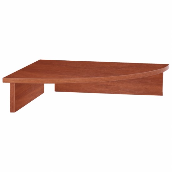 ΒΑΣΗ ΟΘΟΝΗΣ DEVON ΓΡΑΦΕΙΟΥ ΤΡΙΓΩΝΗ APPLE WOOD HM2451.04 50x50x11.6Υεκ.