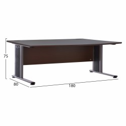 ΓΡΑΦΕΙΟ ΕΠΑΓΓΕΛΜΑΤΙΚΟ VALDEN HM2046.02 WENGE 180X80X75