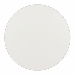 ΕΠΙΦΑΝΕΙΑ ΤΡΑΠΕΖΙΟΥ HPL HM5842.02 ΛΕΥΚΗ Φ69 εκ. ΠΑΧΟΥΣ 12mm.