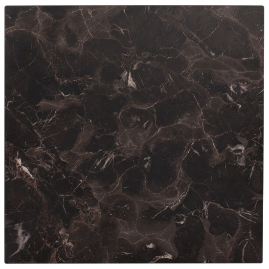 ΕΠΙΦΑΝΕΙΑ ΤΡΑΠΕΖΙΟΥ HPL HM5839.14 BROWN MARBLE 80x80 εκ. ΠΑΧΟΥΣ 12mm.