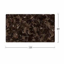 ΕΠΙΦΑΝΕΙΑ ΤΡΑΠΕΖΙΟΥ HPL HM5840.14 BROWN MARBLE 120x69 εκ. ΠΑΧΟΥΣ 12mm.