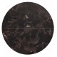 ΕΠΙΦΑΝΕΙΑ ΤΡΑΠΕΖΙΟΥ HPL HM5841.14 BROWN MARBLE Φ60 εκ. ΠΑΧΟΥΣ 12mm.