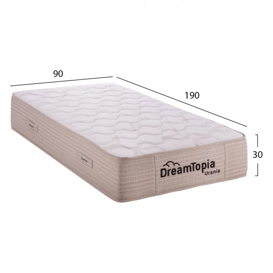 ΣΤΡΩΜΑ DREAMTOPIA, σειρά URANIA HM659.90 POCKET SPRING 90X190εκ.