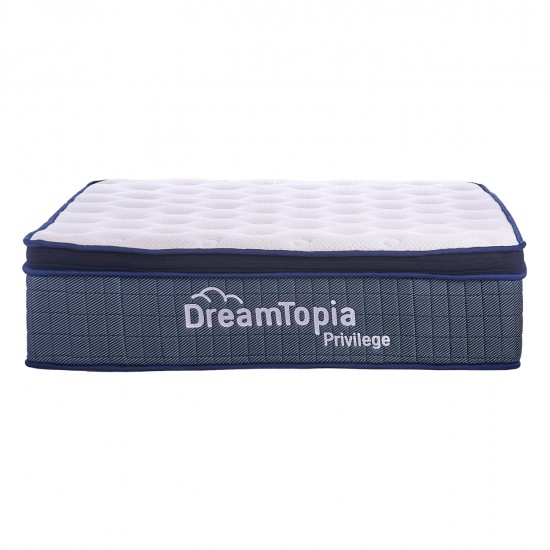 ΣΤΡΩΜΑ DREAMTOPIA, σειρά PRIVILEGE HM660.110 POCKET SPRING ΜΕ ΑΝΩΣΤΡΩΜΑ 110X190εκ.