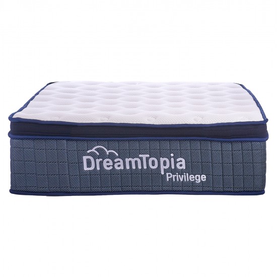 ΣΤΡΩΜΑ DREAMTOPIA, σειρά PRIVILEGE HM660.90 POCKET SPRING ΜΕ ΑΝΩΣΤΡΩΜΑ 90X190εκ.