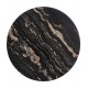 ΕΠΙΦΑΝΕΙΑ ΤΡΑΠΕΖΙΟΥ Φ60Χ2.5εκ. 5787 WERZALIT BLACK GOLD MARBLE HM5227.15