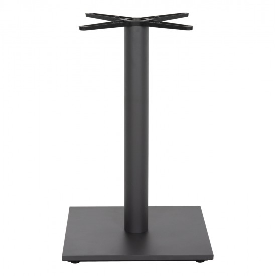 ΒΑΣΗ ΤΡΑΠΕΖΙΟΥ ΜΕΤΑΛΛΙΚΗ ΓΚΡΙ ΜΑΤ 46Χ46Χ72Yεκ. ΜΕ ΣΤΑΥΡΟ 46Χ46 ΚΑΙ ΡΕΓΟΥΛΑΤΟΡΟΥΣ HM438.20