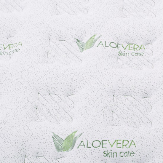 ΣΤΡΩΜΑ CONTINUOUS SPRING ΜΕ ΑΝΩΣΤΡΩΜΑ ALOE VERA 90X200 HM372.20 ΜΟΝΗΣ ΟΨΗΣ