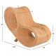 ΠΟΛΥΘΡΟΝΑ CURVY LOUNGE HM9645.01 ΑΠΟ RATTAN ΣΕ ΦΥΣΙΚΗ ΑΠΟΧΡΩΣΗ 63x128x97Y εκ.