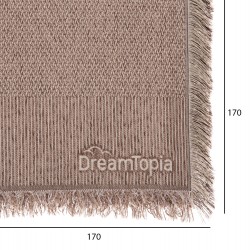 ΡΙΧΤΑΡΙ ME ΚΡΟΣΙΑ DREAMTOPIA HM12164.01 ΣΕ ΚΑΦΕ ΧΡΩΜΑ 178X178εκ.