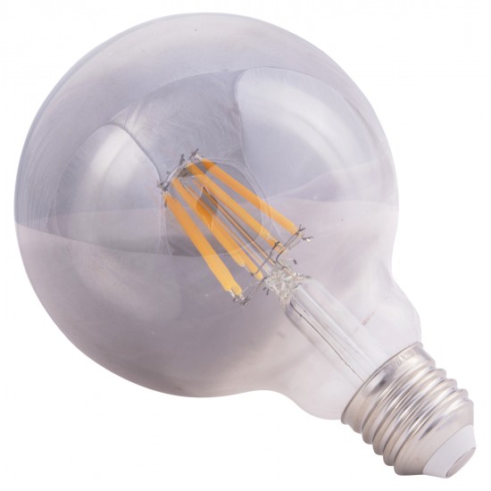 ΛΑΜΠΤΗΡΑΣ GLOBO LED FILAMENT 8W E27 3000K ΦΙΜΕ DIMMABLE HM4050.03