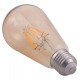 ΛΑΜΠΤΗΡΑΣ HM4188.02 LED FILAMENT 8W E27 DIMMABLE 3000K GOLD