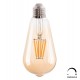 ΛΑΜΠΤΗΡΑΣ HM4188.02 LED FILAMENT 8W E27 DIMMABLE 3000K GOLD