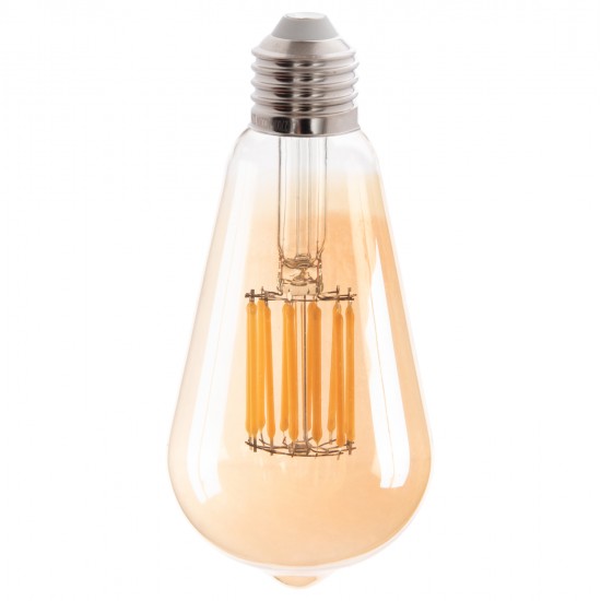 ΛΑΜΠΤΗΡΑΣ HM4189.02 LED FILAMENT 12W E27 3000K GOLD