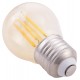 ΛΑΜΠΤΗΡΑΣ HM4046.02 LED FILAMENT 6W E27 3000K GOLD DIMMABLE