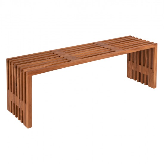 ΠΑΓΚΑΚΙ NYA HM9829 ΜΑΣΙΦ ΞΥΛΟ TEAK ΣΕ ΦΥΣΙΚΟ 139,5x34,5x48,5Υεκ.