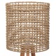 ΕΠΙΔΑΠΕΔΙΟ ΦΩΤΙΣΤΙΚΟ HM4351 RUBBERWOOD-RATTAN-PAPER ROPE ΣΕ ΦΥΣΙΚΟ Φ36x149,5Υεκ.